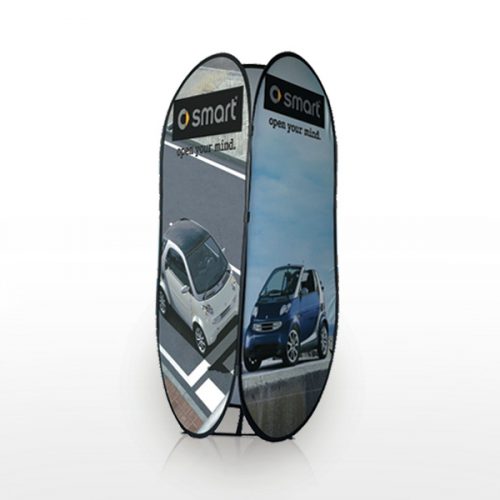 3 Panel Vertical tower Pop Up banner