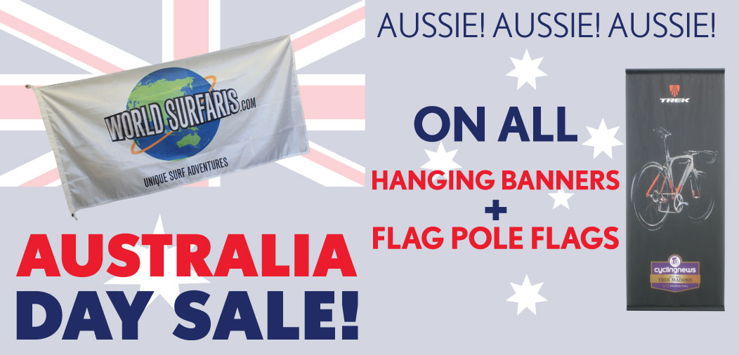 Australia day sale with Expandasign