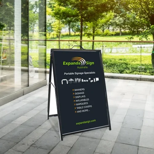 Double Sided Corflute A Frame