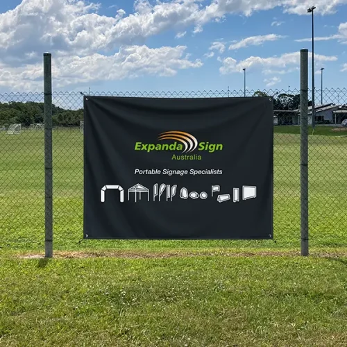 Fabric Hanging Banner