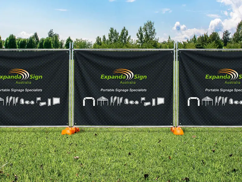 Fence MESH Banner