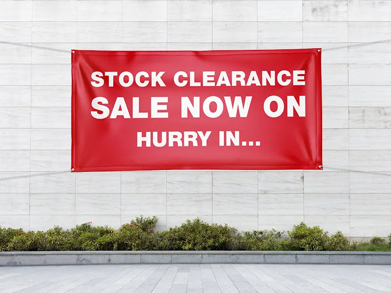 PVC Vinyl Hanging Banner - Image 3