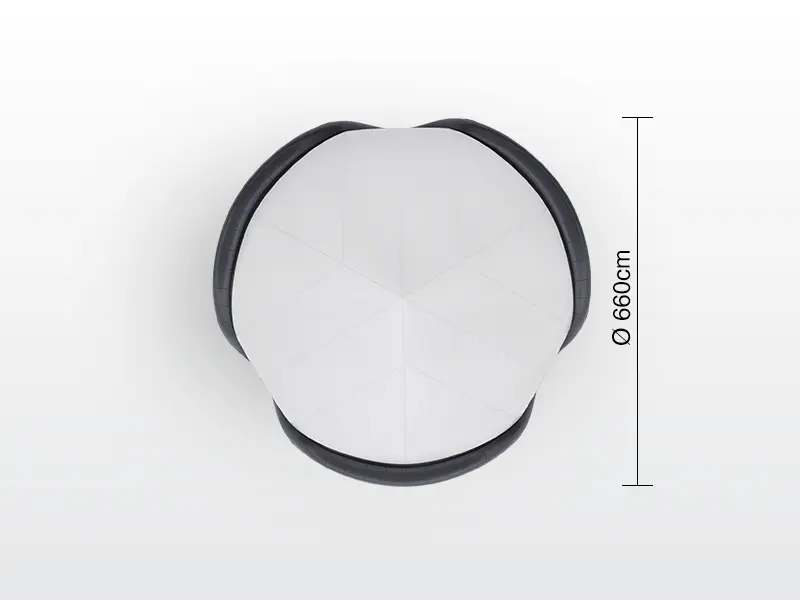 6.6mx6.6m Inflatable Tent - Image 5