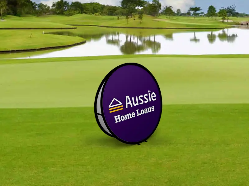 Round Pop-Up Banner - Image 2