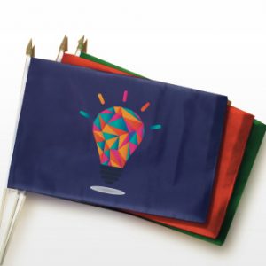 Hand waver flags