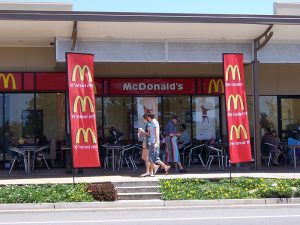 McDonalds vertical banners