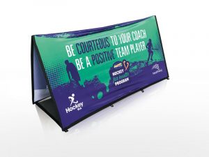 Medium rectangular pop up banner