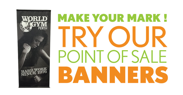 Try our point of sale banners
