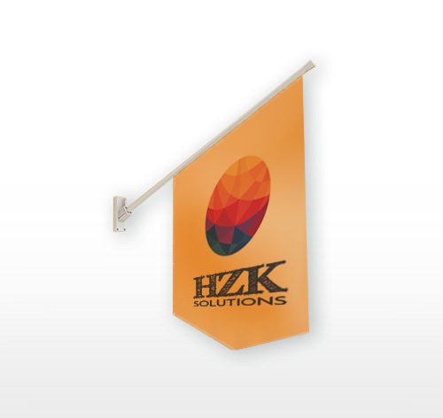 Point of Sale Wall Flag - Pointed