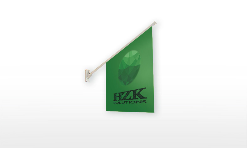 Point of Sale Wall Flag - Straight