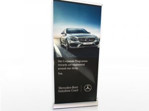 Premium pull up banner