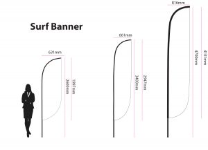 Surf Banner sizes
